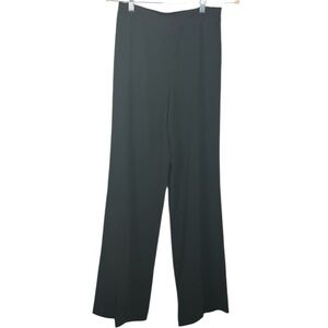 Zara women’s black high waisted wide leg trouser pants size XS NWT